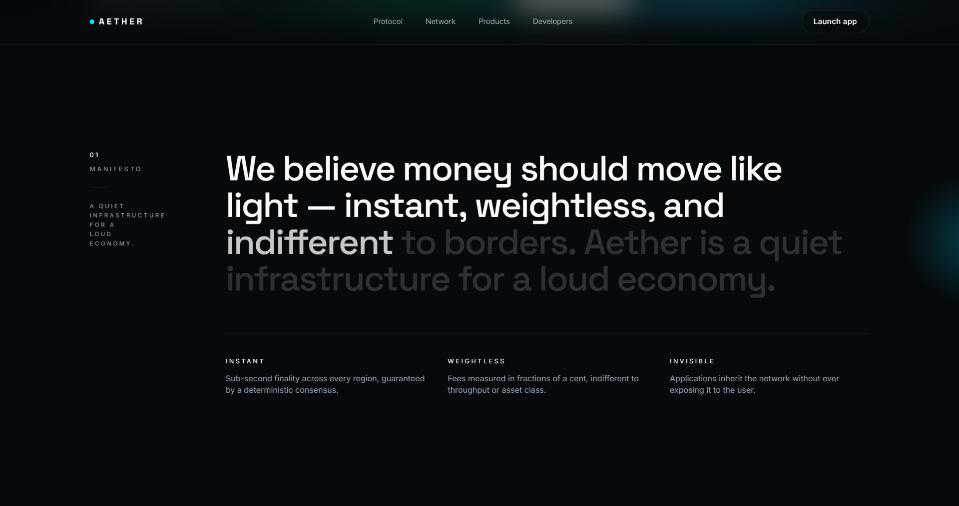 Aether, Hero