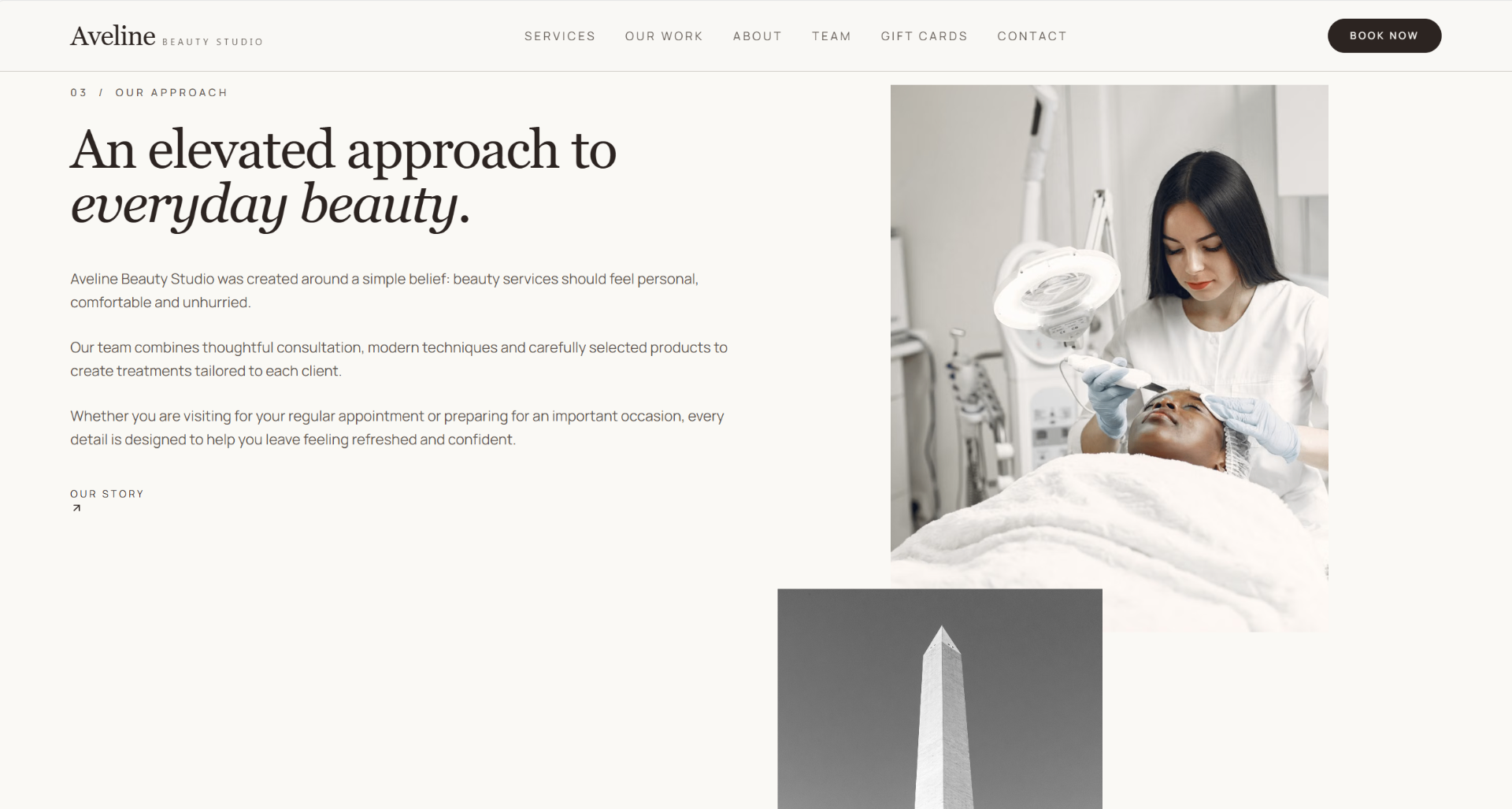 Aveline Beauty Studio, Approach