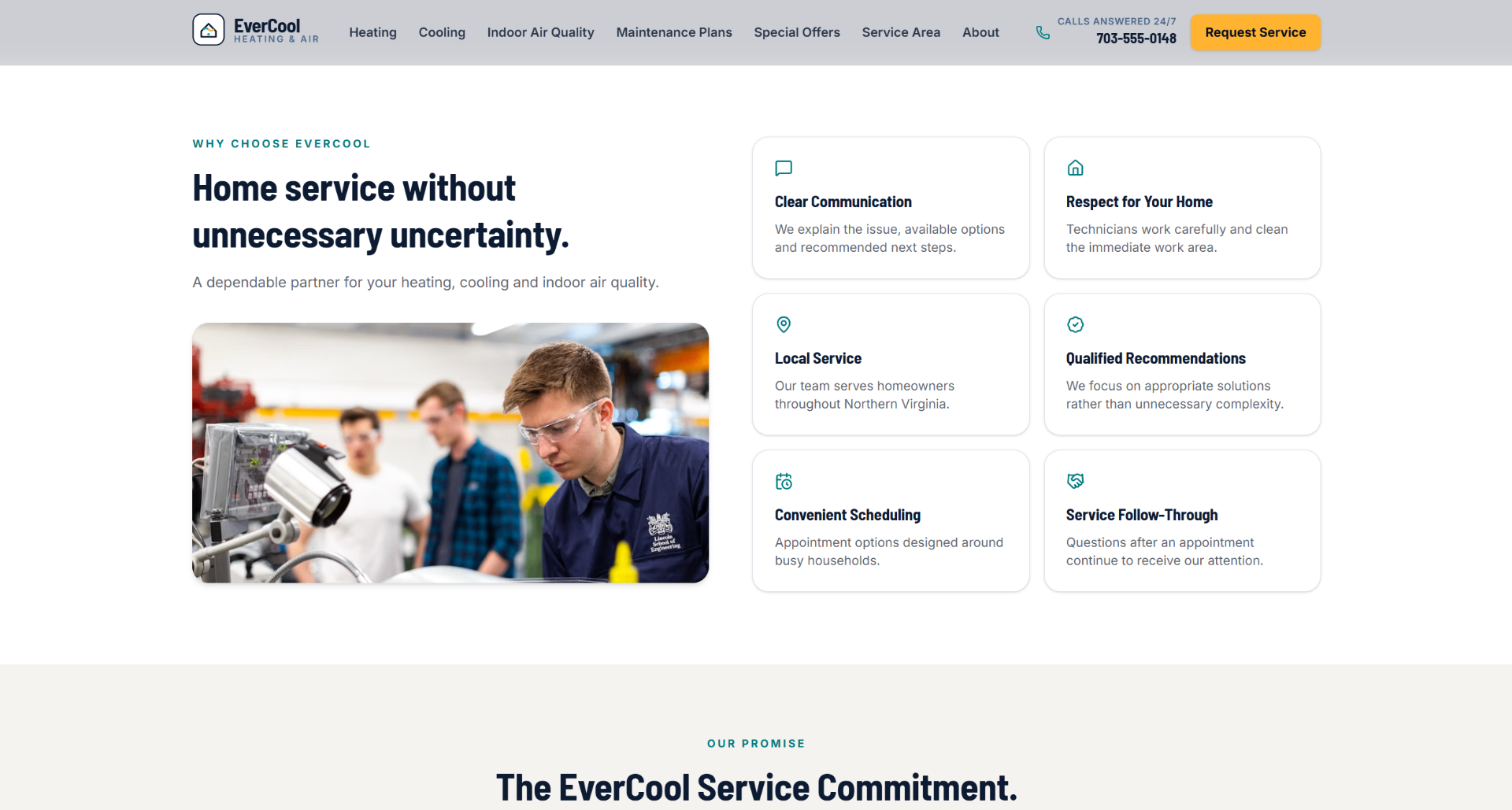EverCool Heating & Air, Why choose EverCool